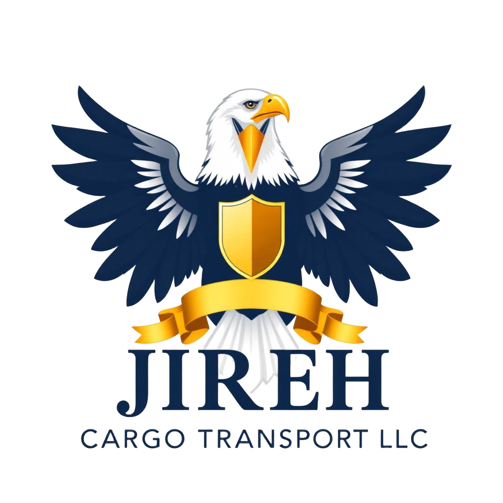 JIREH CARGO TRANSPORT LLC brand eagle logo